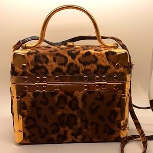 Comeco leopard print handbag